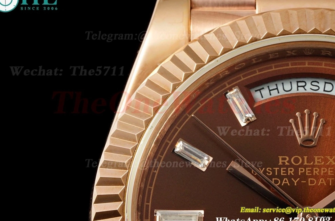 RG DayDate VR3255(Gain Brown KF 40mm Weight) 228235 Dia RG 0416